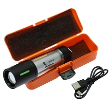 Фонарь ручной светодиодный Blesklux BL-F801-PM20-TG, кемпинговый режим, цвет черный