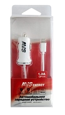 Автомобильное зарядное устройство AVS для iphone 5/6 CIP-511 (1,2А).