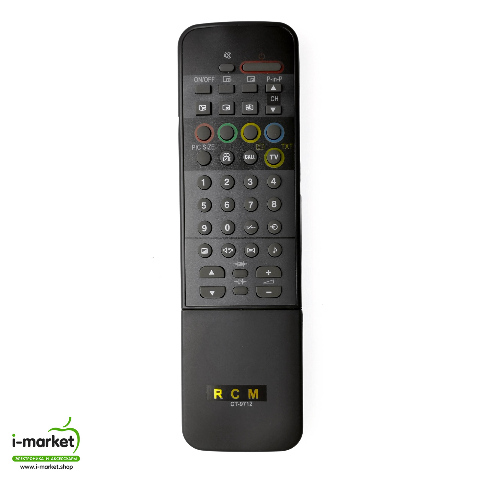Пульт ДУ для TOSHIBA CT-9712 подходит к следующим моделям: CT-9712.