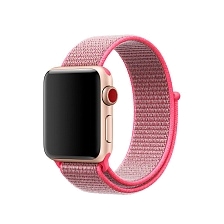 Ремешок для часов Apple Watch (38-40 мм), нейлон, цвет розовый