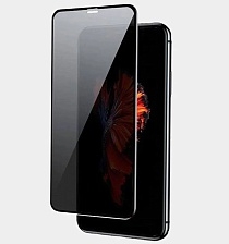 Защитное стекло Антишпион BJLM OG для APPLE iPhone 13, iPhone 13 Pro, iPhone 14, iPhone 16e, цвет окантовки черный