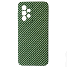 Чехол накладка KING для SAMSUNG Galaxy A33, силикон, бархат, карбон, цвет зеленый Чехол накладка KING для SAMSUNG Galaxy A33, силикон, бархат, карбон, цвет зеленый
