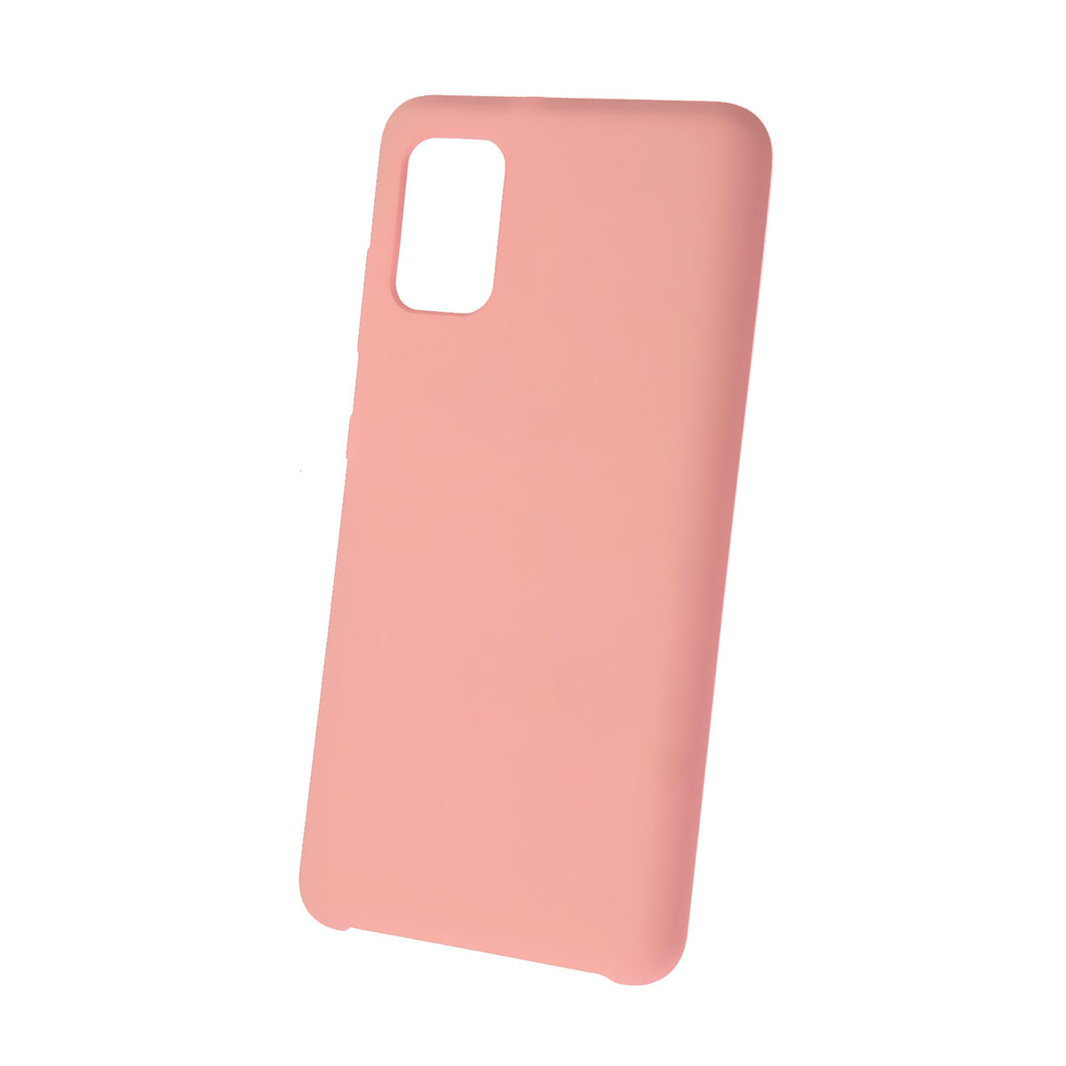 Чехол накладка Silicon Cover для SAMSUNG Galaxy A41 (SM-A415), силикон, бархат, цвет светло розовый. Чехол накладка Silicon Cover для SAMSUNG Galaxy A41 (SM-A415), силикон, бархат, цвет светло розовый.