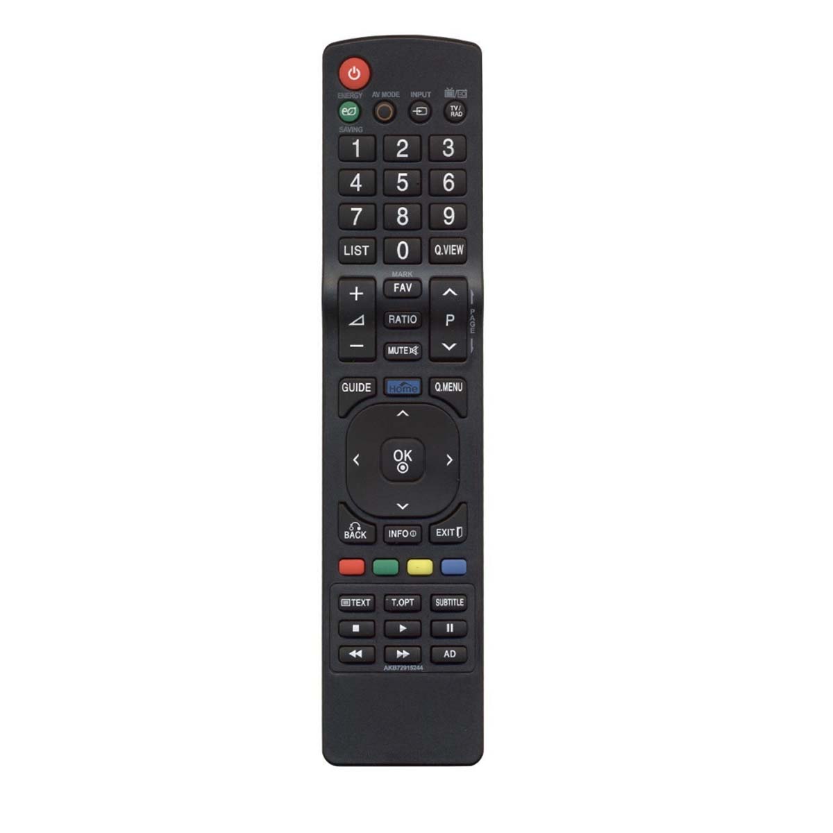 Пульт ДУ AKB72915244 для телевизоров LG, цвет черный