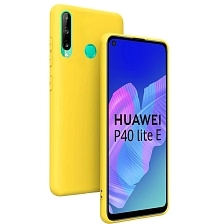 Чехол накладка GPS для HUAWEI Honor 9C, P40 Lite E, Y7P, силикон, матовый, цвет желтый