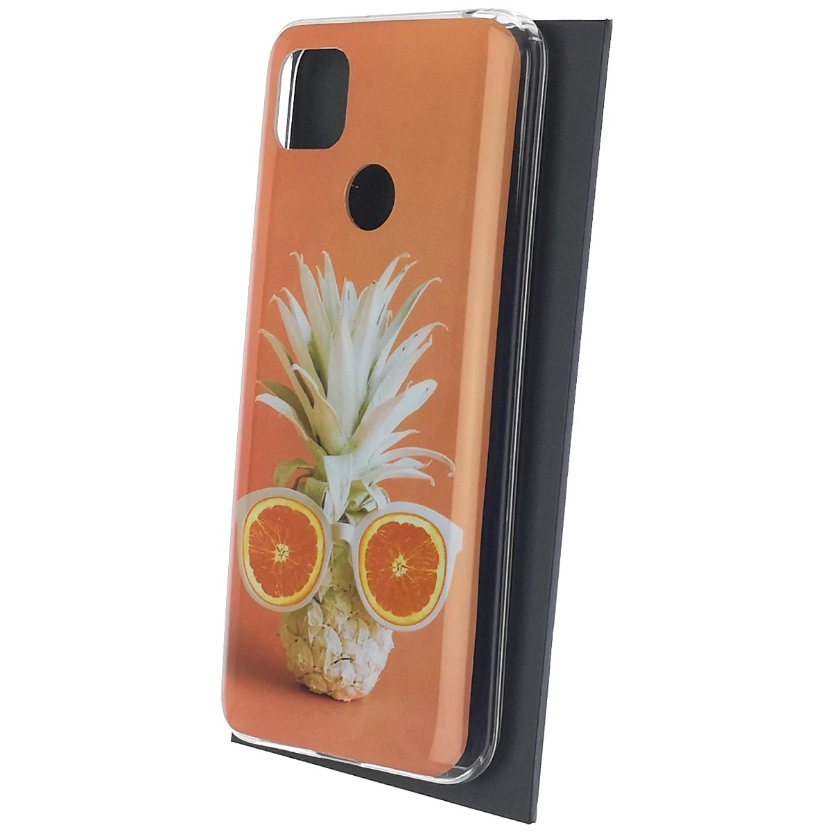 Чехол накладка для XIAOMI Redmi 9C, Redmi 10A, силикон, рисунок Ананас Чехол накладка для XIAOMI Redmi 9C, Redmi 10A, силикон, рисунок Ананас