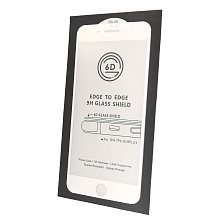 Защитное стекло 6D G-Rhino для APPLE iPhone 7 Plus, iPhone 8 Plus, цвет окантовки белый Защитное стекло 6D G-Rhino для APPLE iPhone 7 Plus, iPhone 8 Plus, цвет окантовки белый