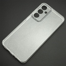 Чехол накладка STARDUST (Clear Case) для SAMSUNG GALAXY A16, защита камеры, с блестками, прозрачный