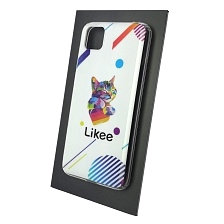 Чехол накладка Vinil для HUAWEI Honor 9S (DUA-LX9), Y5P 2020, силикон, рисунок Likee Cat. Чехол накладка Vinil для HUAWEI Honor 9S (DUA-LX9), Y5P 2020, силикон, рисунок Likee Cat.