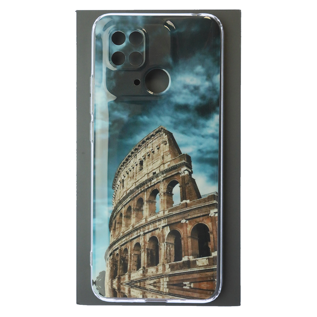 Чехол накладка для XIAOMI Redmi 10C, XIAOMI POCO C40, силикон, защита камеры, глянцевый, рисунок Колизей Чехол накладка для XIAOMI Redmi 10C, XIAOMI POCO C40, силикон, защита камеры, глянцевый, рисунок Колизей