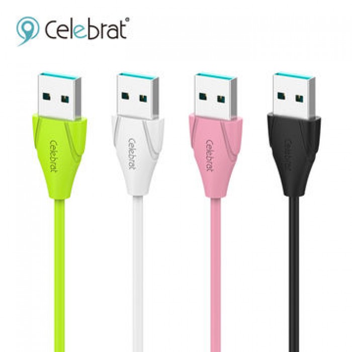 USB-кабель Celebrat CB-01T, Type-C, силикон, 1.0 м, круглый, розовый, фирменная упаковка. USB-кабель Celebrat CB-01T, Type-C, силикон, 1.0 м, круглый, розовый, фирменная упаковка.