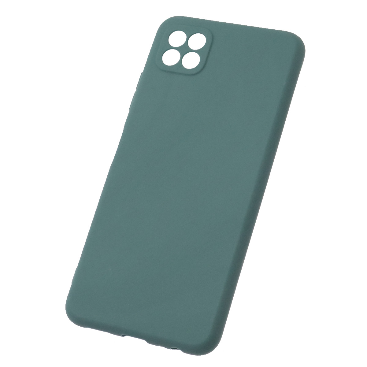 Чехол накладка SOFT TOUCH для SAMSUNG Galaxy A22s 5G (SM-A226B), защита камеры, силикон, матовый, цвет хвойный Чехол накладка SOFT TOUCH для SAMSUNG Galaxy A22s 5G (SM-A226B), защита камеры, силикон, матовый, цвет хвойный