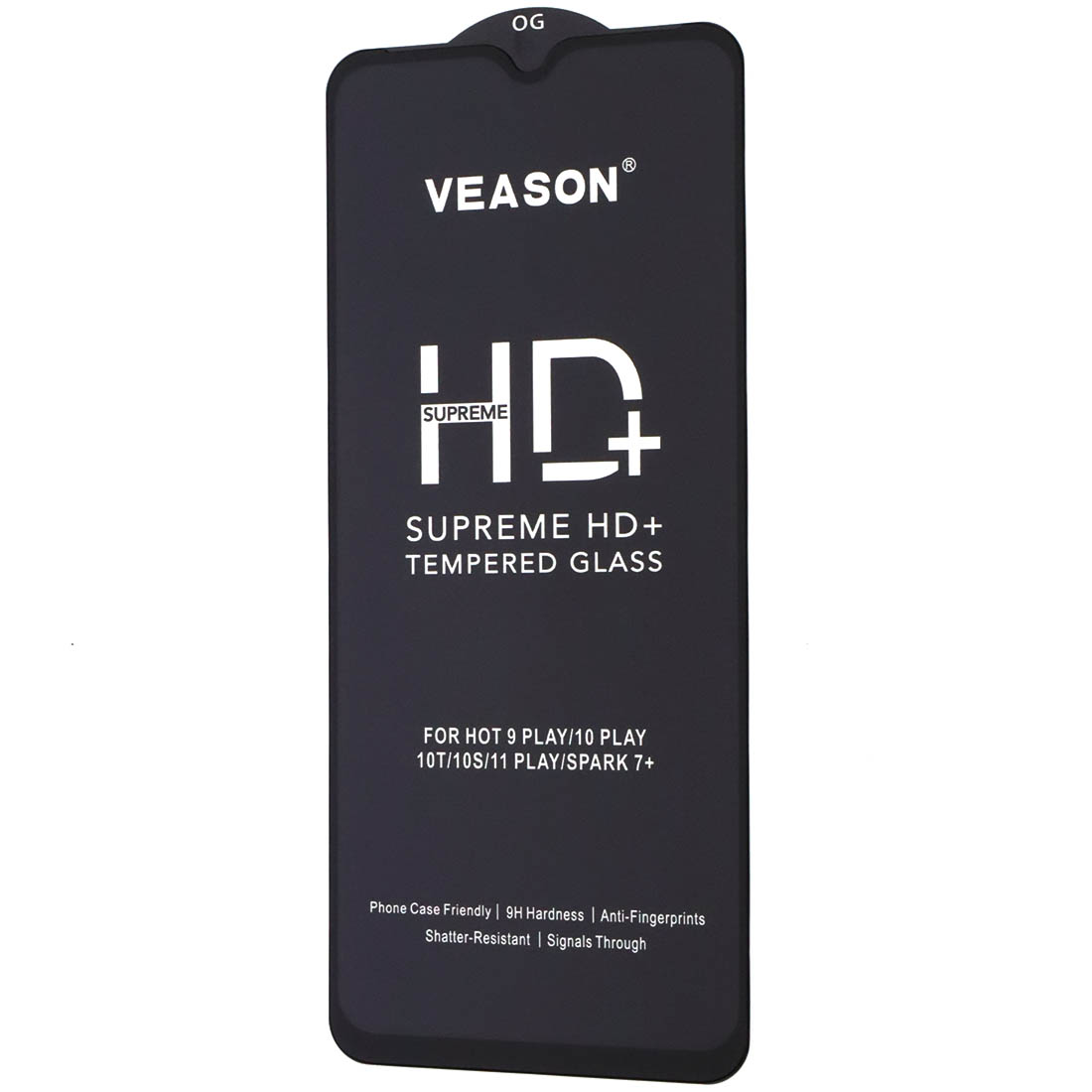 Защитное стекло VEASON HD+ для INFINIX HOT 9 Play, HOT 10 Play, HOT 11 Play, цвет окантовки черный Защитное стекло VEASON HD+ для INFINIX HOT 9 Play, HOT 10 Play, HOT 11 Play, цвет окантовки черный