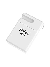Флешка USB 3.2 64GB NETAC U116 mini (NT03U116N-064G-32WH), цвет белый
