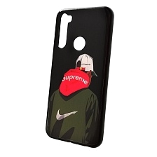Чехол накладка для XIAOMI Redmi Note 8T, силикон, рисунок Suprime. Чехол накладка для XIAOMI Redmi Note 8T, силикон, рисунок Suprime.