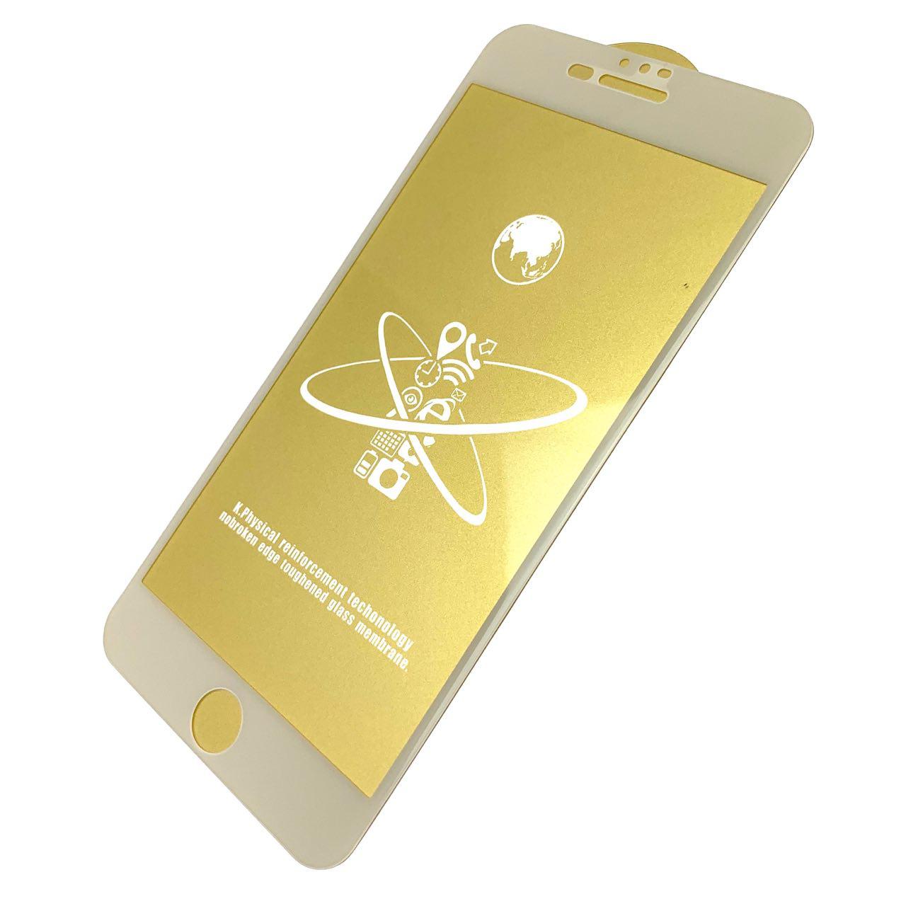 Защитное стекло Full Glue Premium для APPLE iPhone 6/6G/6S Plus (5.5"), цвет канта белый. Защитное стекло Full Glue Premium для APPLE iPhone 6/6G/6S Plus (5.5"), цвет канта белый.