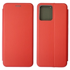 Чехол книжка STYLISH для Realme C30, Realme C30S, Realme Narzo 50i Prime, экокожа, визитница, цвет красный Чехол книжка STYLISH для Realme C30, Realme C30S, Realme Narzo 50i Prime, экокожа, визитница, цвет красный