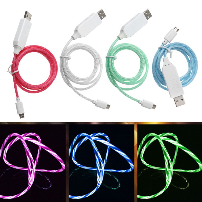 USB Светящийся кабель HTC/Samsung (USB).