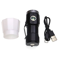 Фонарь ручной светодиодный BL-S78, цвет черный