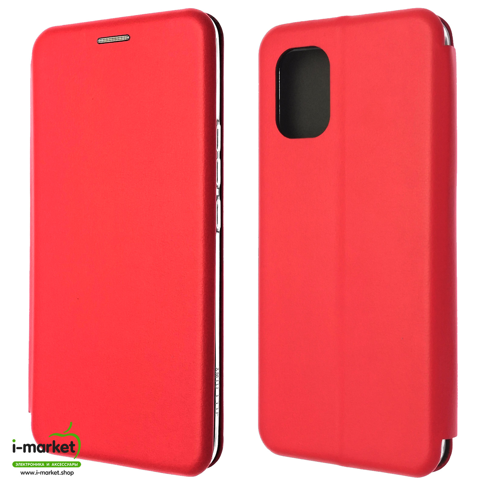 Чехол книжка STYLISH для XIAOMI Mi 10 Lite, экокожа, визитница, цвет красный. Чехол книжка STYLISH для XIAOMI Mi 10 Lite, экокожа, визитница, цвет красный.