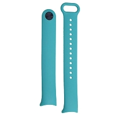 Ремешок на запястье, браслет для XIAOMI Mi Band 8, силикон, цвет бирюзовый Ремешок на запястье, браслет для XIAOMI Mi Band 8, силикон, цвет бирюзовый