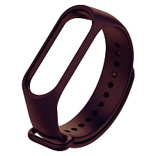 Сменный ремешок для фитнес браслета, смарт часов XIAOMI Mi Band 5, цвет бордово коричневый. Сменный ремешок для фитнес браслета, смарт часов XIAOMI Mi Band 5, цвет бордово коричневый.
