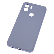 Чехол накладка NANO для Redmi A1 Plus, Redmi A2 Plus, POCO C51, силикон, бархат, цвет космический серый