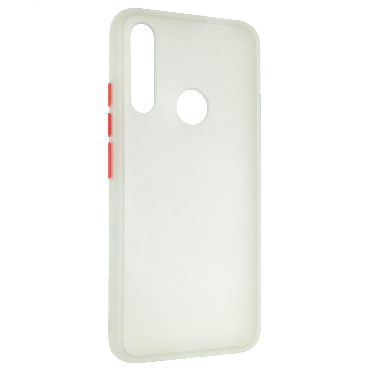 Чехол накладка SKIN SHELL для HUAWEI Honor 9X, P Smart Z, Y9 Prime 2019, силикон, пластик, цвет окантовки белый