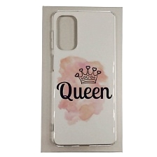 Чехол накладка для SAMSUNG Galaxy M52 (SM-M526), силикон, рисунок Queen Чехол накладка для SAMSUNG Galaxy M52 (SM-M526), силикон, рисунок Queen
