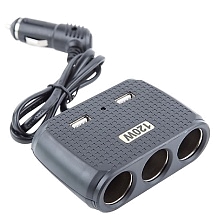 Автомобильный разветвитель OLESSON 1512, 120W, 12/24V, 3 выхода, цвет черный Автомобильный разветвитель OLESSON 1512, 120W, 12/24V, 3 выхода, цвет черный