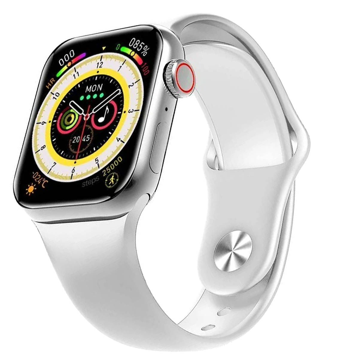Смарт часы Smart Watch GS8 Pro Max, 45 мм, цвет серебристый