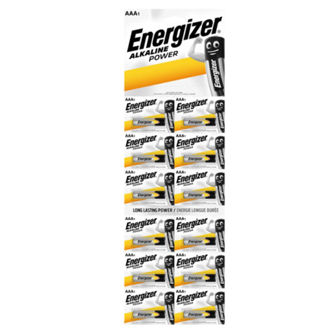 Батарейка ENERGIZER Alkaline power LR03 AAA BL12 Alkaline 1.5V
