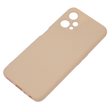 Чехол накладка NANO для Realme 9 5G, Realme 9 Pro 5G, силикон, бархат, цвет розовый песок Чехол накладка NANO для Realme 9 5G, Realme 9 Pro 5G, силикон, бархат, цвет розовый песок