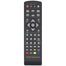 Пульт ДУ универсальный HUAYU DVB-T2+2 VERSION 2024, цвет черный Пульт ДУ универсальный HUAYU DVB-T2+2 VERSION 2024, цвет черный