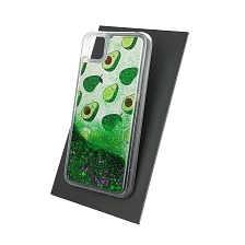 Чехол накладка TransFusion для HUAWEI Honor 9S (DUA-LX9), Y5P 2020, силикон, переливашка, рисунок Avocado Fresh.
