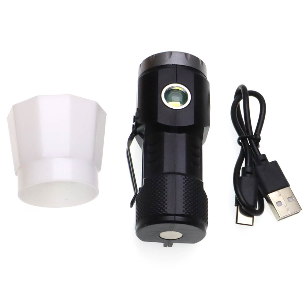 Фонарь ручной светодиодный BL-S78, цвет черный