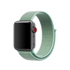Ремешок для часов Apple Watch (42-44 мм), нейлон, цвет светло зеленый