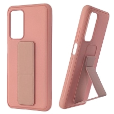 Чехол накладка L NANO для XIAOMI Mi 10T, Mi 10T Pro, силикон, держатель, цвет розовый песок Чехол накладка L NANO для XIAOMI Mi 10T, Mi 10T Pro, силикон, держатель, цвет розовый песок