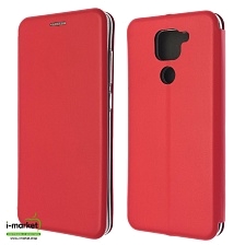 Чехол книжка STYLISH для XIAOMI Redmi Note 9, Redmi 10X 4G, экокожа, визитница, цвет красный. Чехол книжка STYLISH для XIAOMI Redmi Note 9, Redmi 10X 4G, экокожа, визитница, цвет красный.