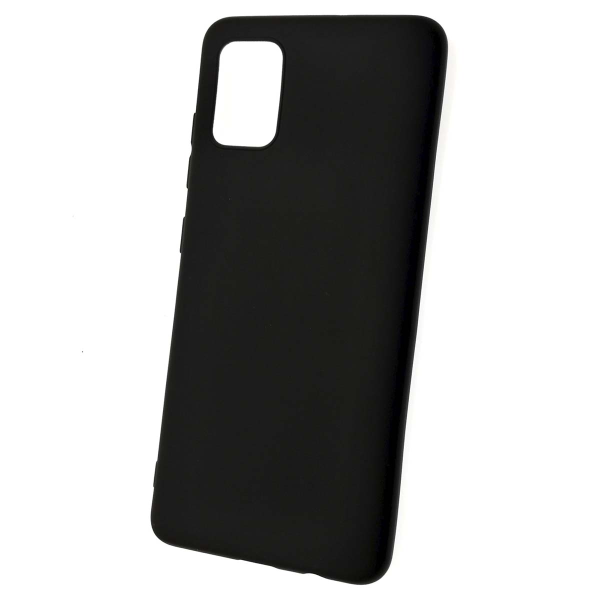 Чехол накладка SOFT TOUCH для SAMSUNG Galaxy A51 (SM-A515), A40s (SM-405), силикон, цвет черный.
