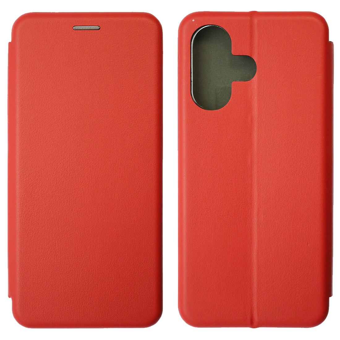 Чехол книжка STYLISH для INFINIX HOT 30i, экокожа, визитница, цвет красный