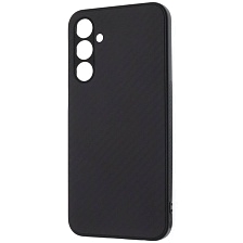 Чехол накладка для SAMSUNG Galaxy A25, защита камеры, силикон, карбон, цвет черный Чехол накладка для SAMSUNG Galaxy A25, защита камеры, силикон, карбон, цвет черный