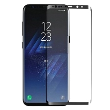 Защитная антишоковая плёнка 5D Nano Antishock для SAMSUNG Galaxy S10 Plus (SM-G975), цвет канта чёрный MONARCH.