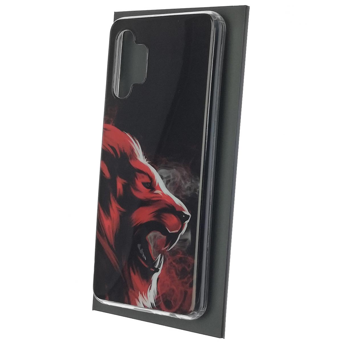 Чехол накладка Vinil для SAMSUNG Galaxy A32 4G (SM-A325F), силикон, глянцевый, рисунок красный лев Чехол накладка Vinil для SAMSUNG Galaxy A32 4G (SM-A325F), силикон, глянцевый, рисунок красный лев