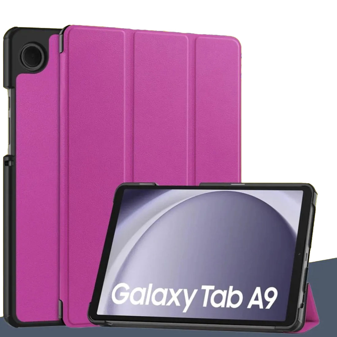 Чехол книжка для SAMSUNG Galaxy Tab A9, диагональ 8.7", цвет фиолетовый