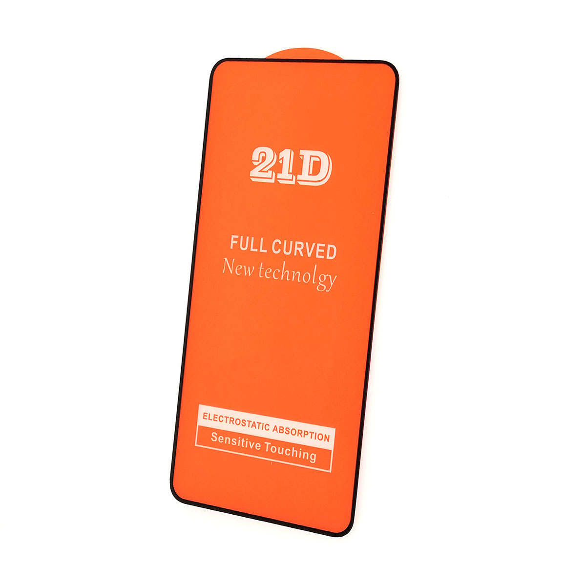 Защитное стекло 21D для SAMSUNG Galaxy S21 FE (SM-G990B), цвет окантовки черный