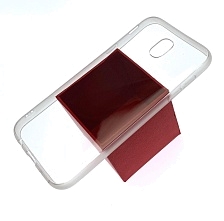 Чехол накладка TPU CASE для SAMSUNG Galaxy J5 2017 (SM-J530), силикон, ультратонкий, цвет прозрачный