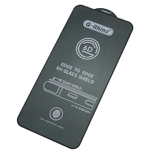 Защитное стекло 6D G-Rhino для SAMSUNG Galaxy S24 Plus, Galaxy S25 Plus, цвет окантовки черный