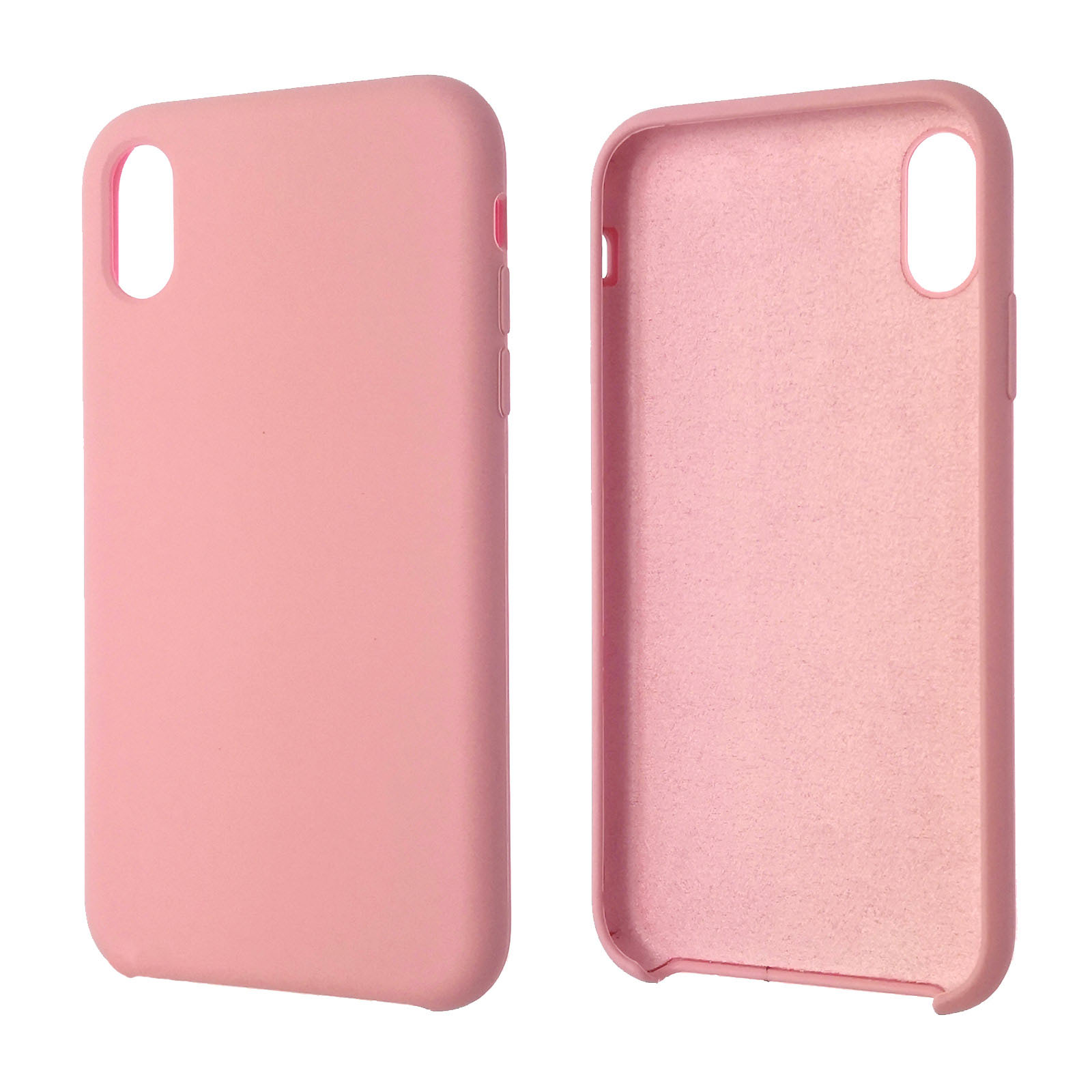 Чехол накладка Silicon Case для APPLE iPhone XR, силикон, бархат, цвет розовый. Чехол накладка Silicon Case для APPLE iPhone XR, силикон, бархат, цвет розовый.