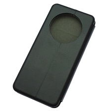 Чехол книжка STYLISH для XIAOMI Redmi 14C, POCO C75, экокожа, визитница, цвет черный
